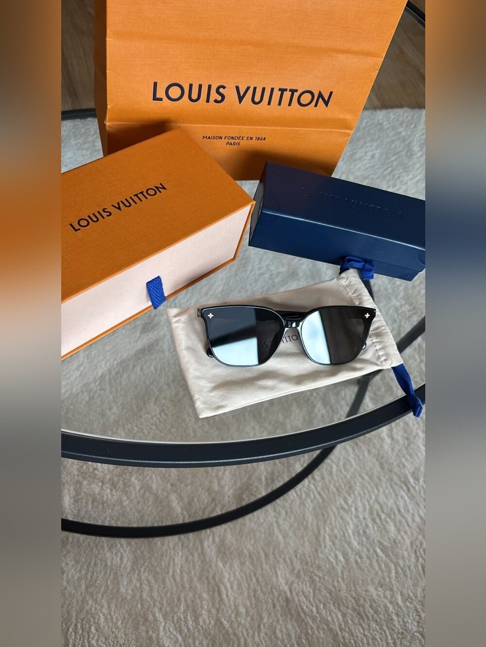 Louis Vuitton Clash Square Sunglasses